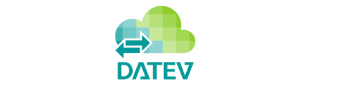 Logo of HR-platform Datev, which can be integrated with Siffi - a mental health and well-being platform